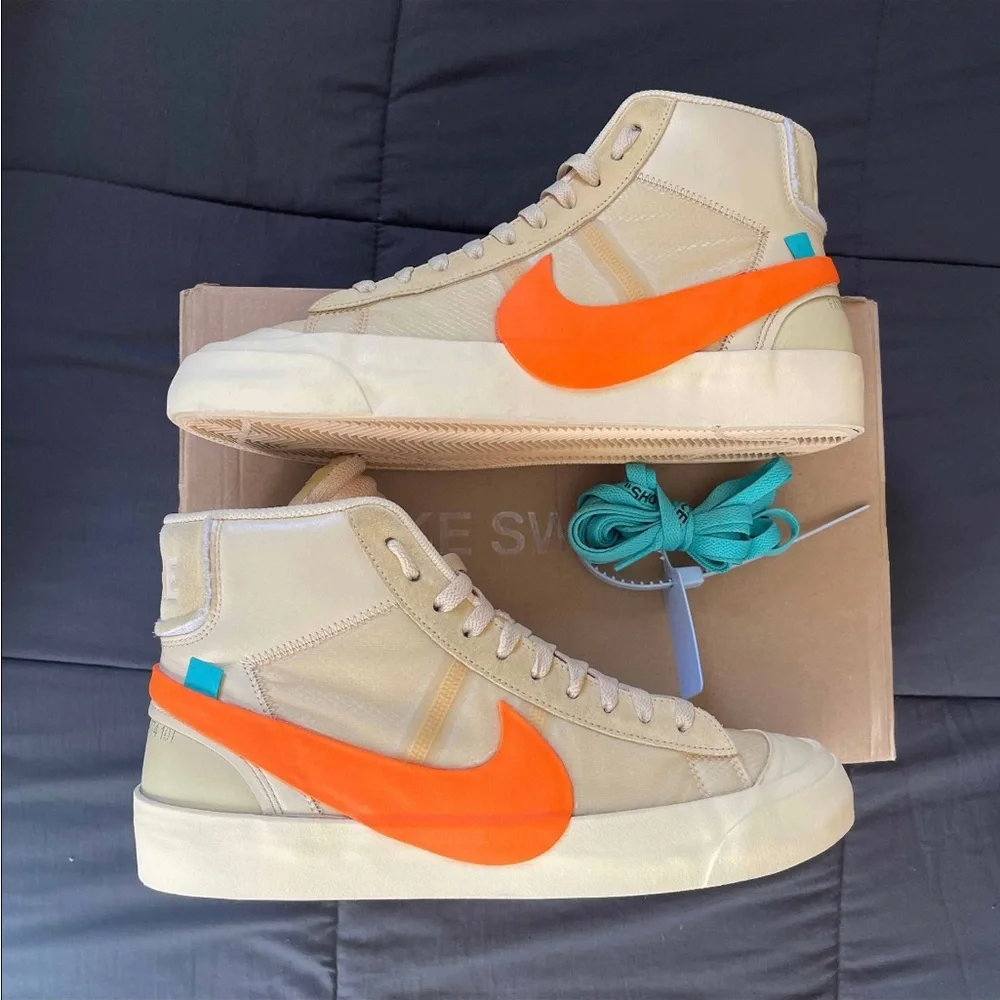 2018 Off-White x Blazer Mid 'All Hallows eve - Picture 6 of 8